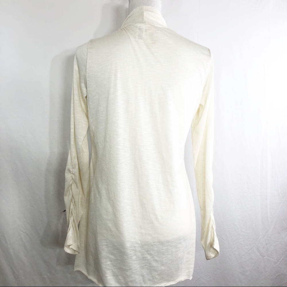 Cream Open Front Lightweight Jacket - image 5